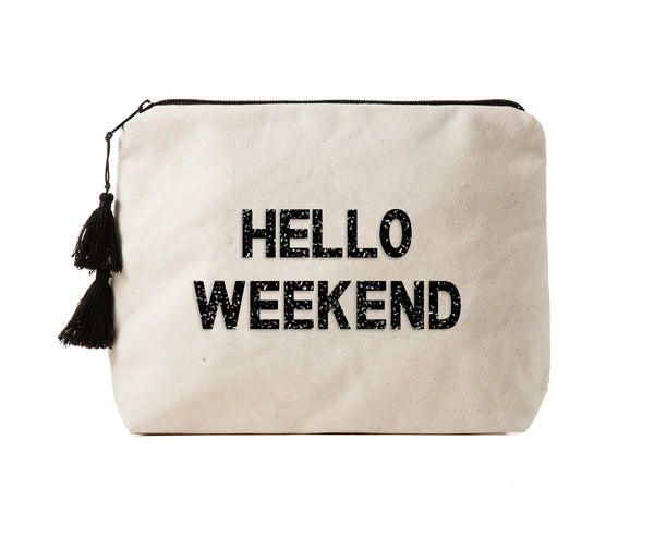 HELLO WEEKEND - Crystal Bikini Bag Clutch