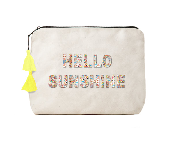 Hello Sunshine - Confetti Bikini Clutch