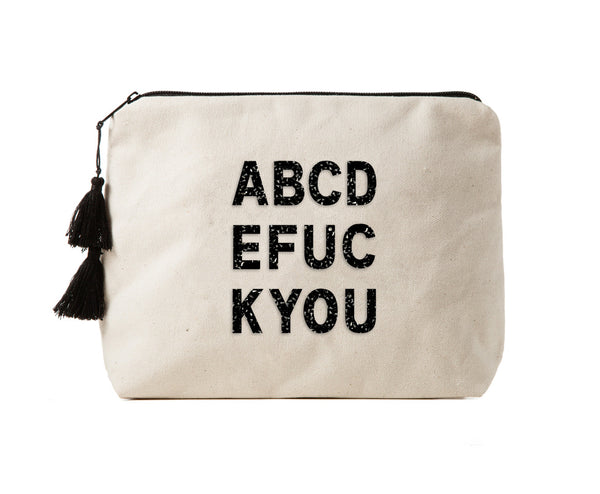 ABCDEFUCKYOU - Crystal Bikini Bag Clutch