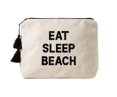 EAT SLEEP BEACH - Crystal Bikini Bag Clutch