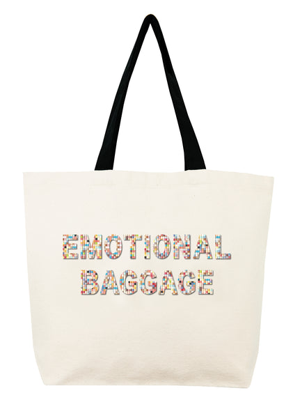 Emotional Baggage Confetti Bead Tote