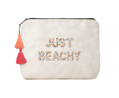 Just Beachy -Confetti Bikini Clutch