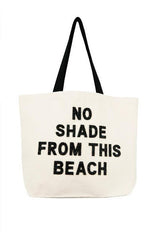 No Shade From This Beach Crystal Tote