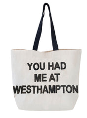You Had Me at Westhampton Sequin Tote