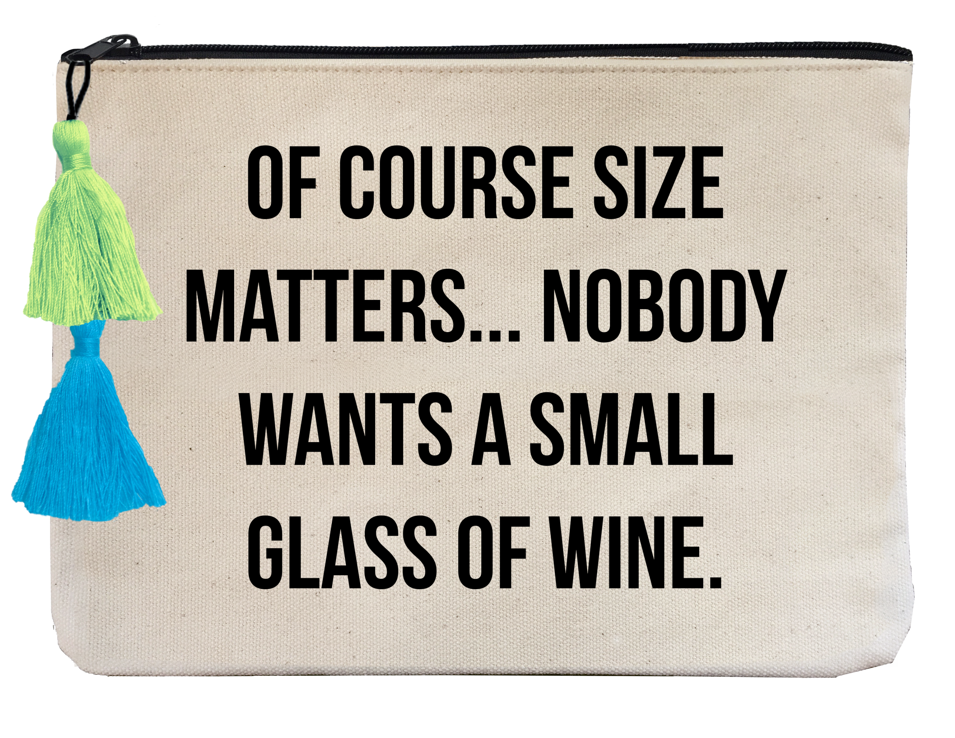 Of Course Size MattersNobody Wants a Small Glass of Wine - Flat Pou –  FALLON AND ROYCE